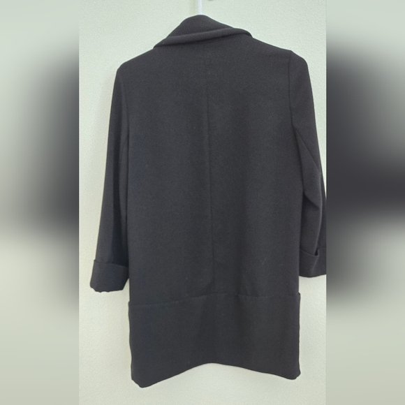 ARITZIA Wilfred Chevalier Jacket Relaxed Black Blazer size 8 - Picture 7 of 13